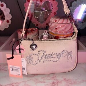 Juicy Couture Never A Dull Moment Convertible Wristlet Purse Bag